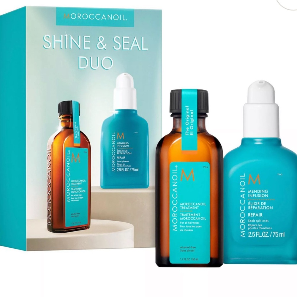 Moroccanoil Shine & Seal Duo - brand new in box